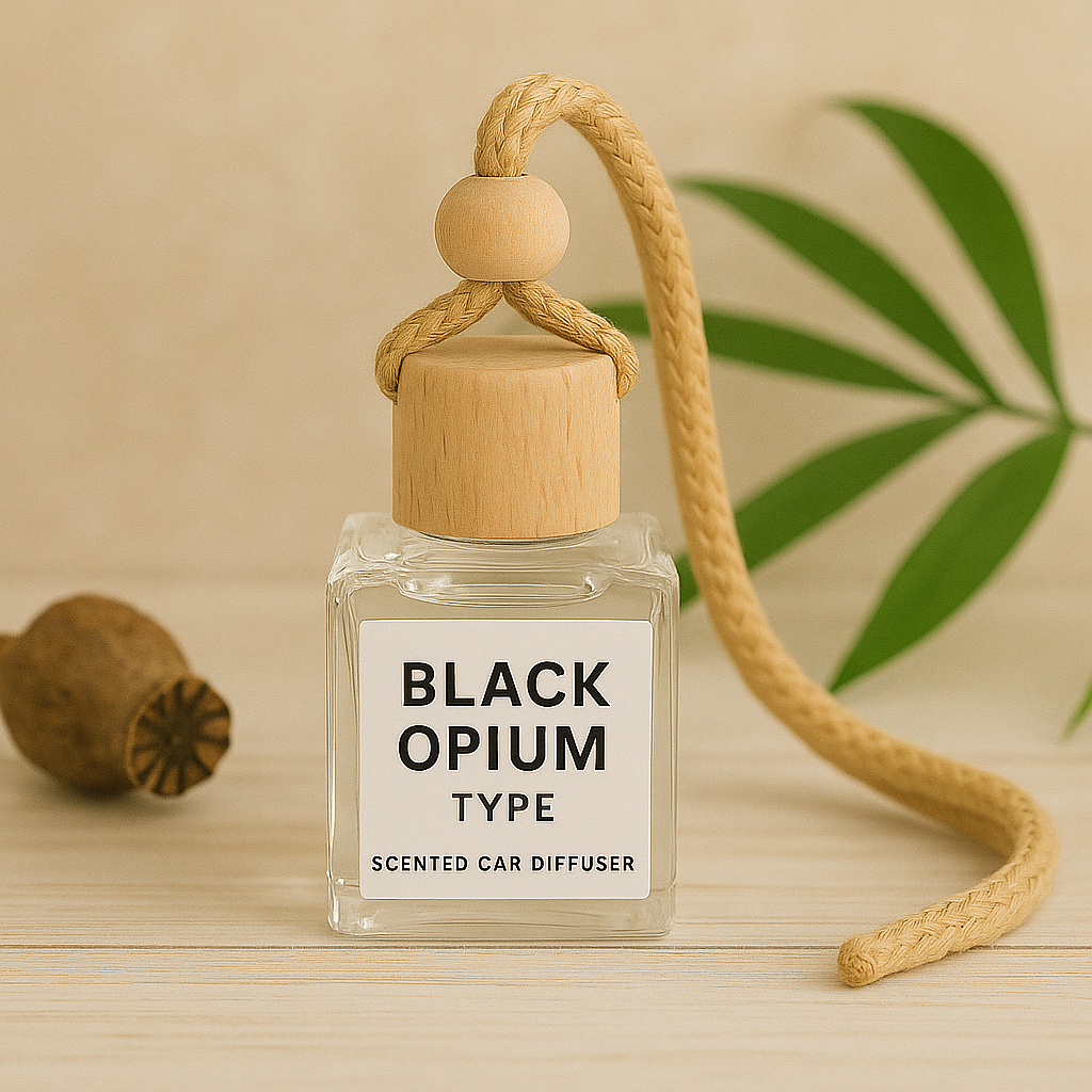 Black Opium Type Scented Car Diffuser