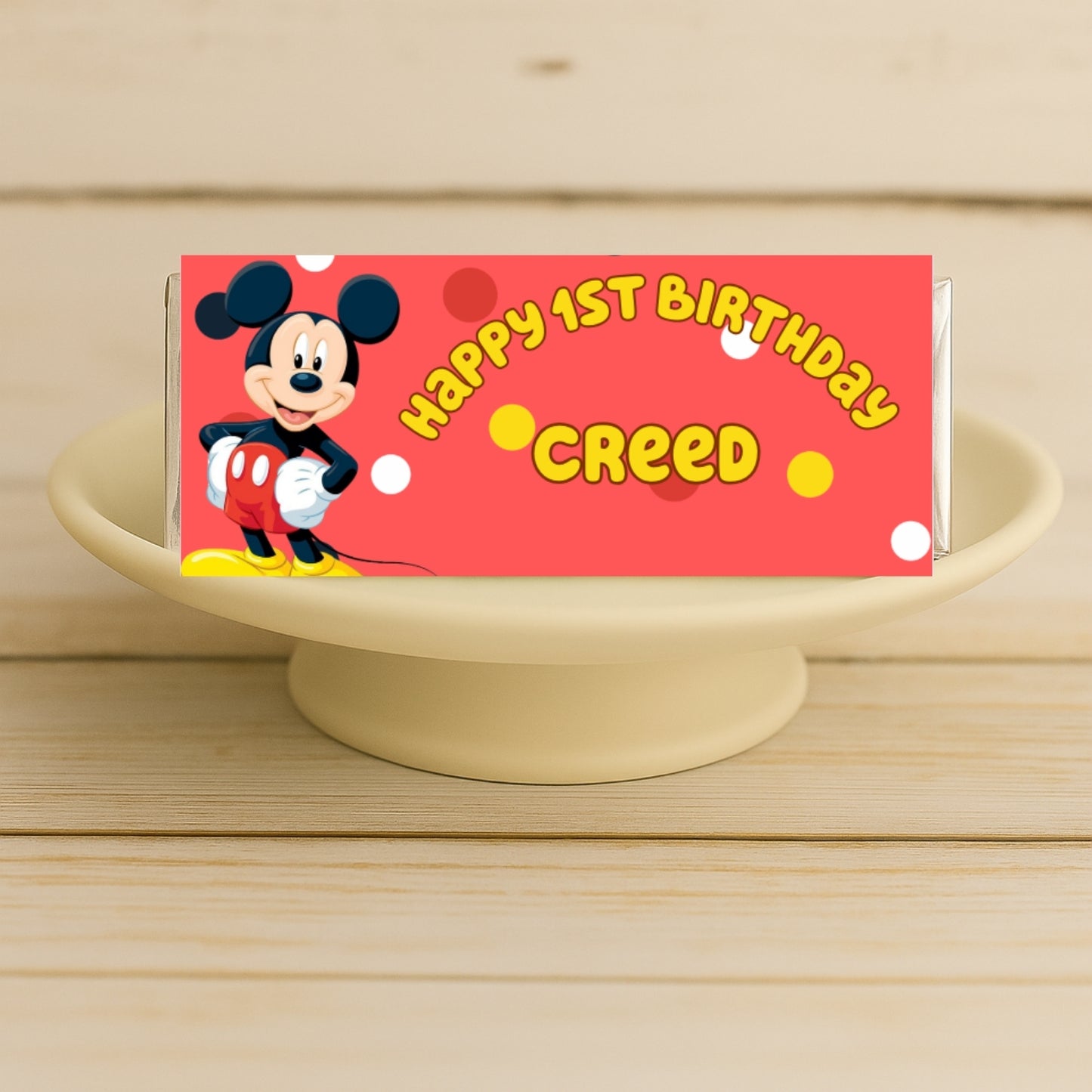 Mickey Mouse Chocolate Bars