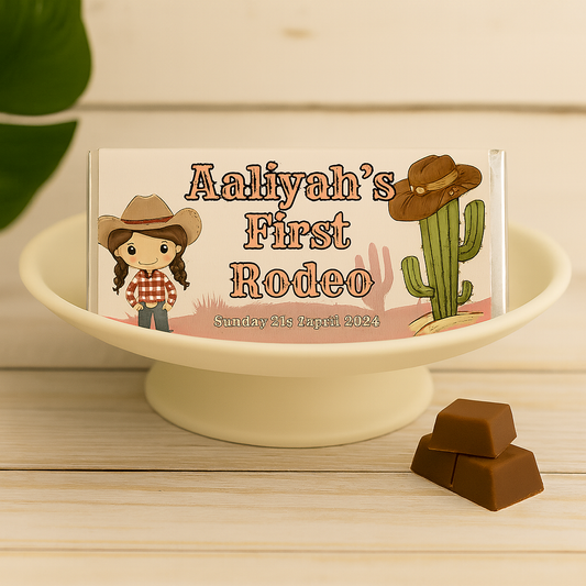 Boho Cowgirl Chocolate Bars