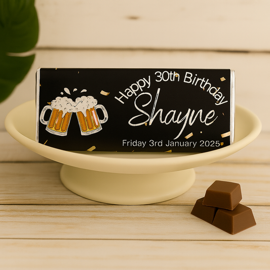 Cheers and Beers Chocolate Bars