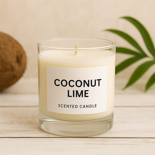Coconut Lime Scented Candle