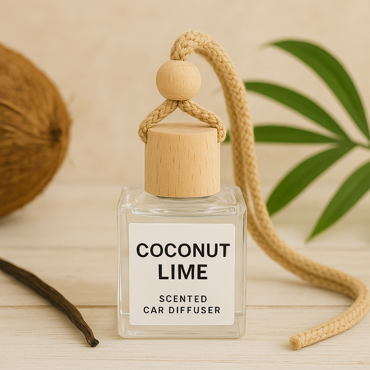 Coconut Lime Scented Car Diffuser