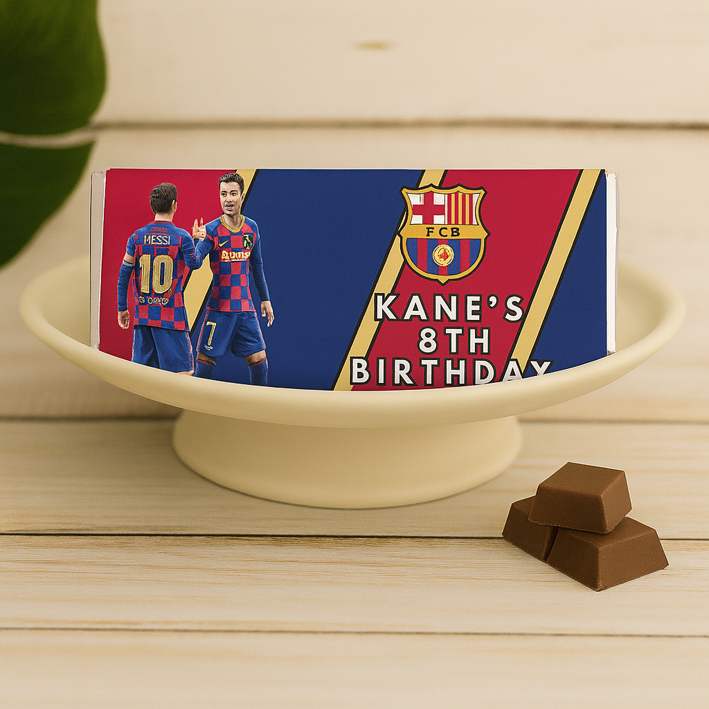 FC Barcelona Chocolate Bars