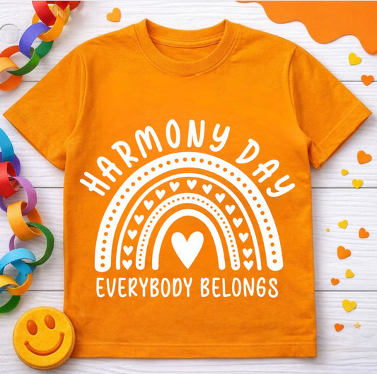 Harmony Day Everyone Belongs T-Shirt
