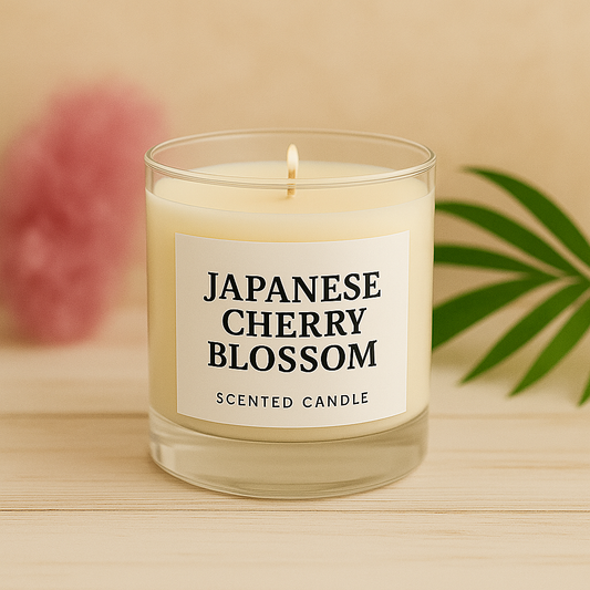 Japanese Cherry Blossom Scented Candle