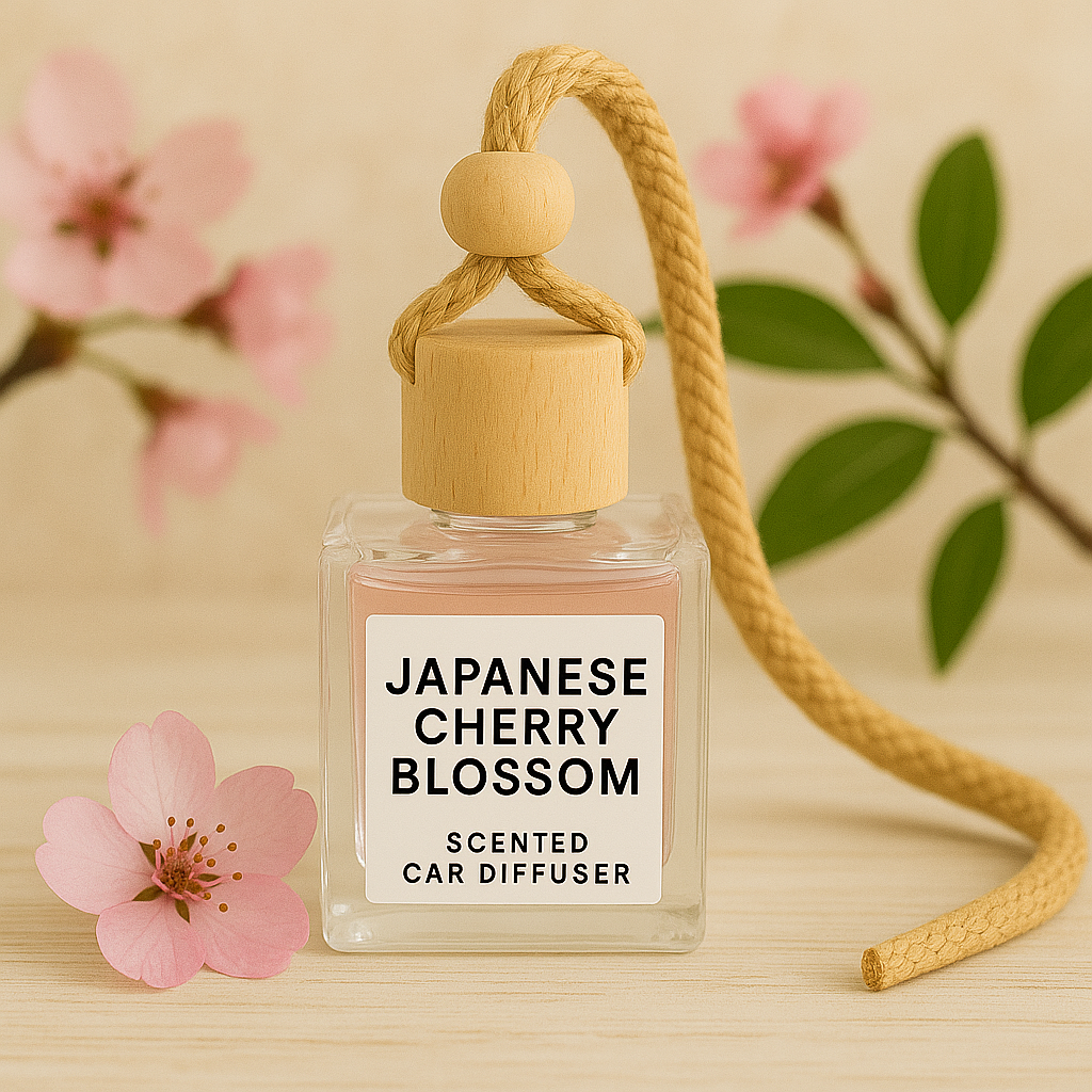 Japanese Cherry Blossom Scented Car Diffusers