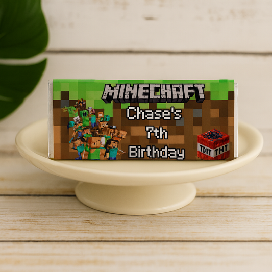 Minecraft Chocolate Bars