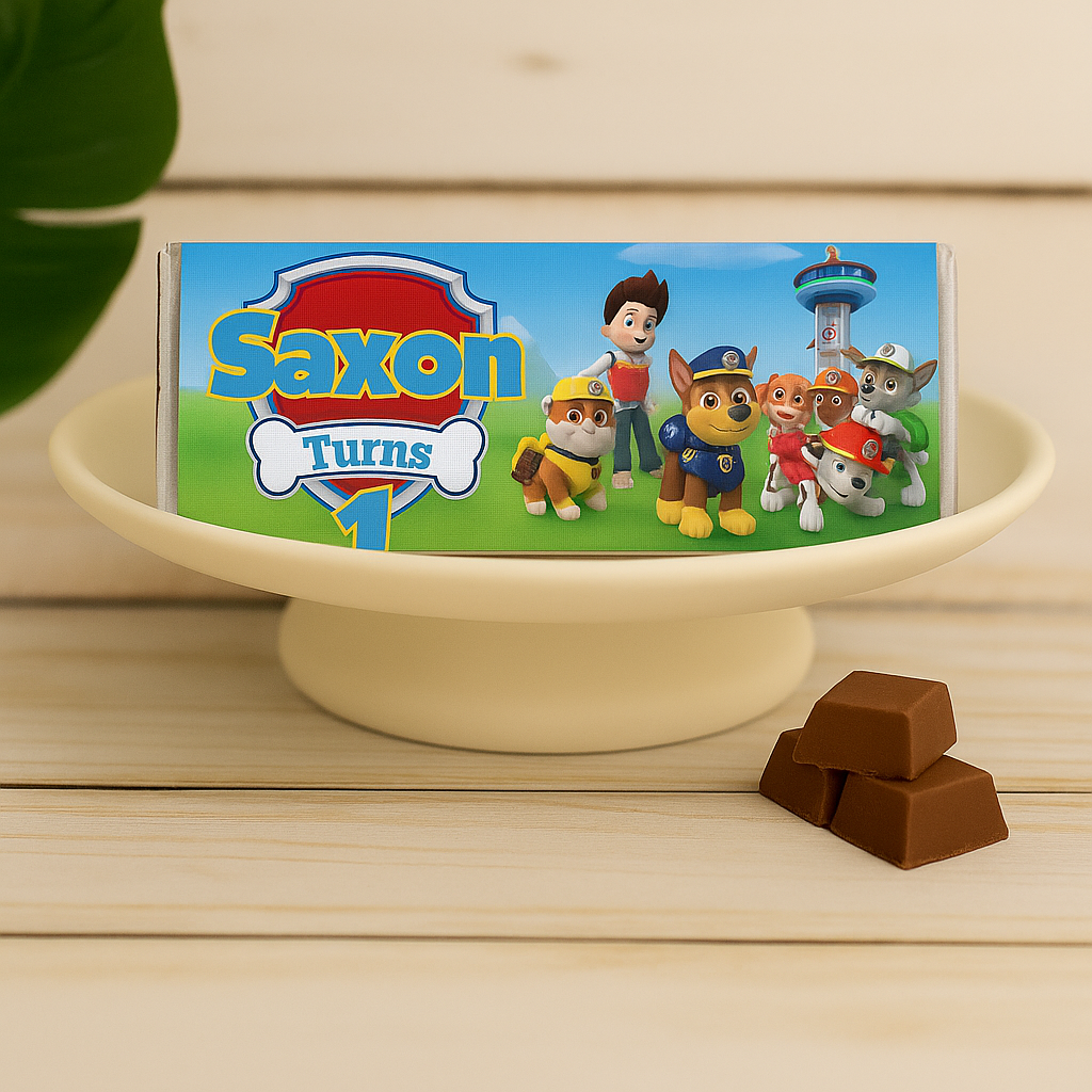Paw Patrol Chocolate Bars