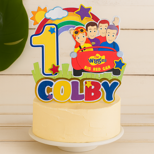 Wiggles Cake Topper