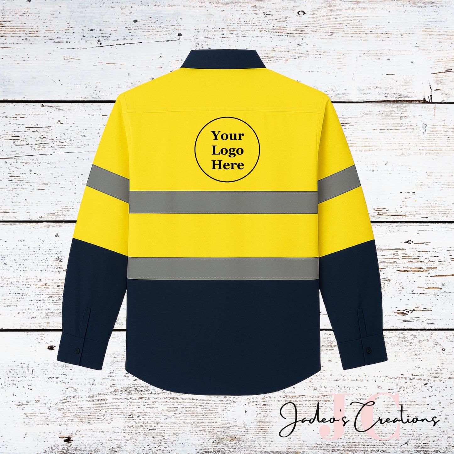 Workwear Hi-Visibility Long Sleeve Reflective Shirts